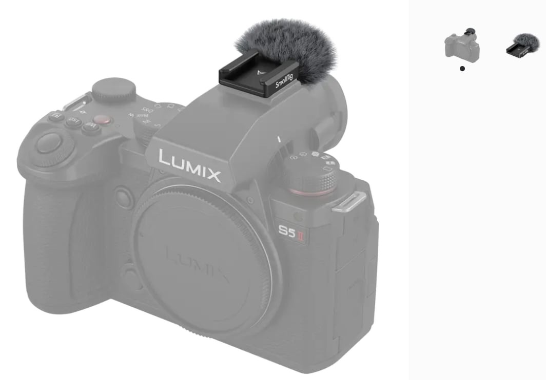 Smallrig 4245 protivětrná ochrana pro Panasonic Lumix S5II x
