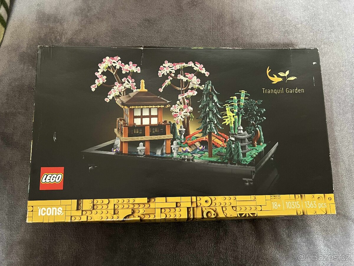 NOVÉ LEGO ICONS 10315 Tranquil Garden
