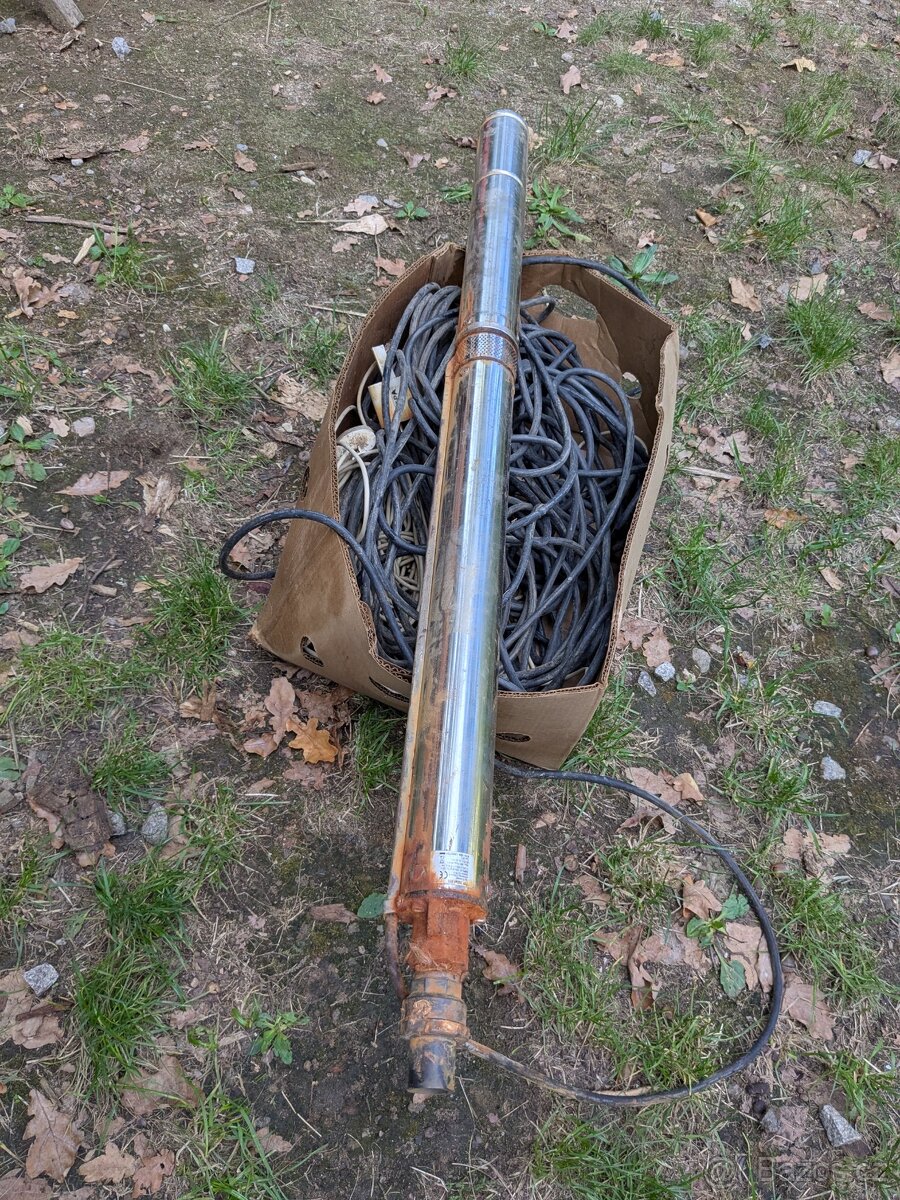 Ponorné odstředivé čerpadlo AlfaPumpy 3SEm1,8/20, kabel