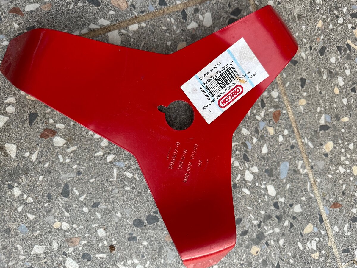 Nový Ocelový nůž pro křovinořez 300mm