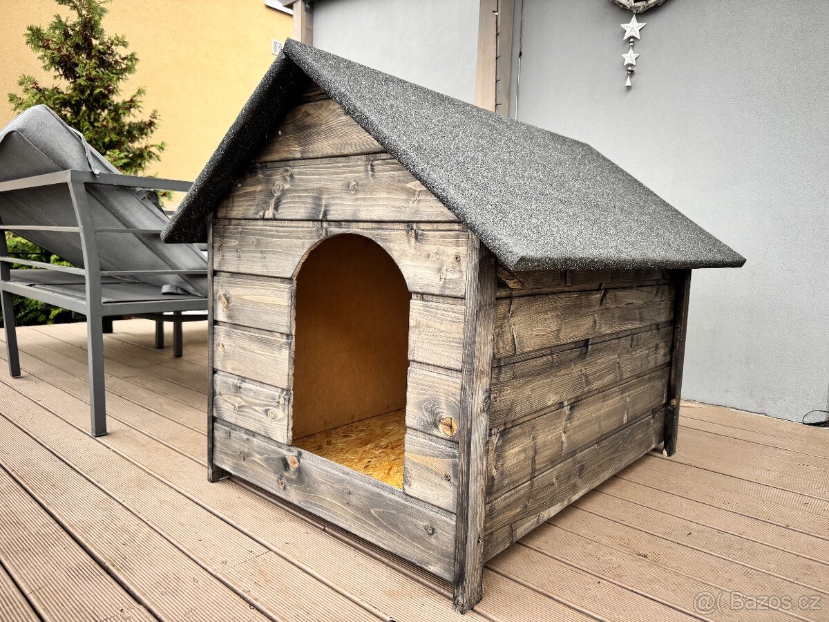 Psí bouda zateplená, nepoužitá