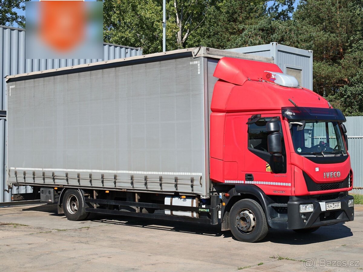 Iveco EUROCARGO 160-320, EURO 6, 16 TUN, 19 PALET, HLINÍKOVÉ