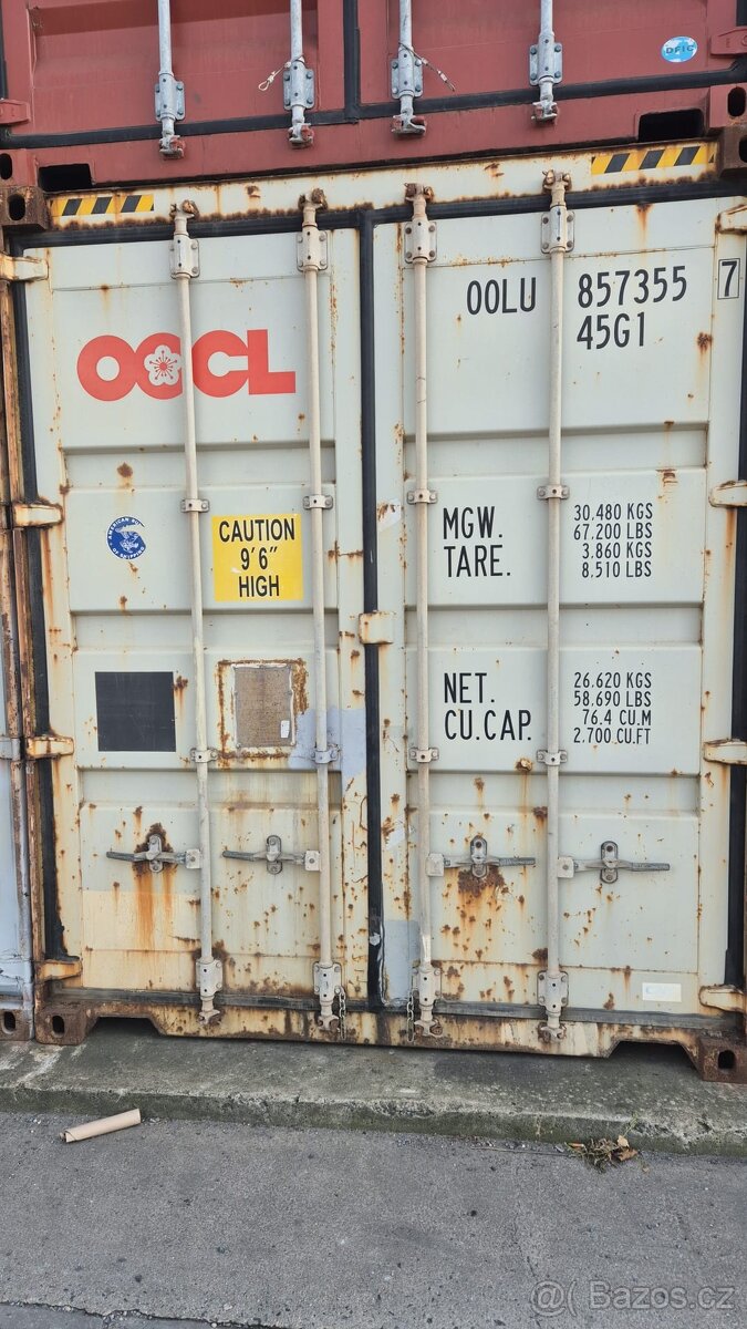 Lodní kontejner 40' HC