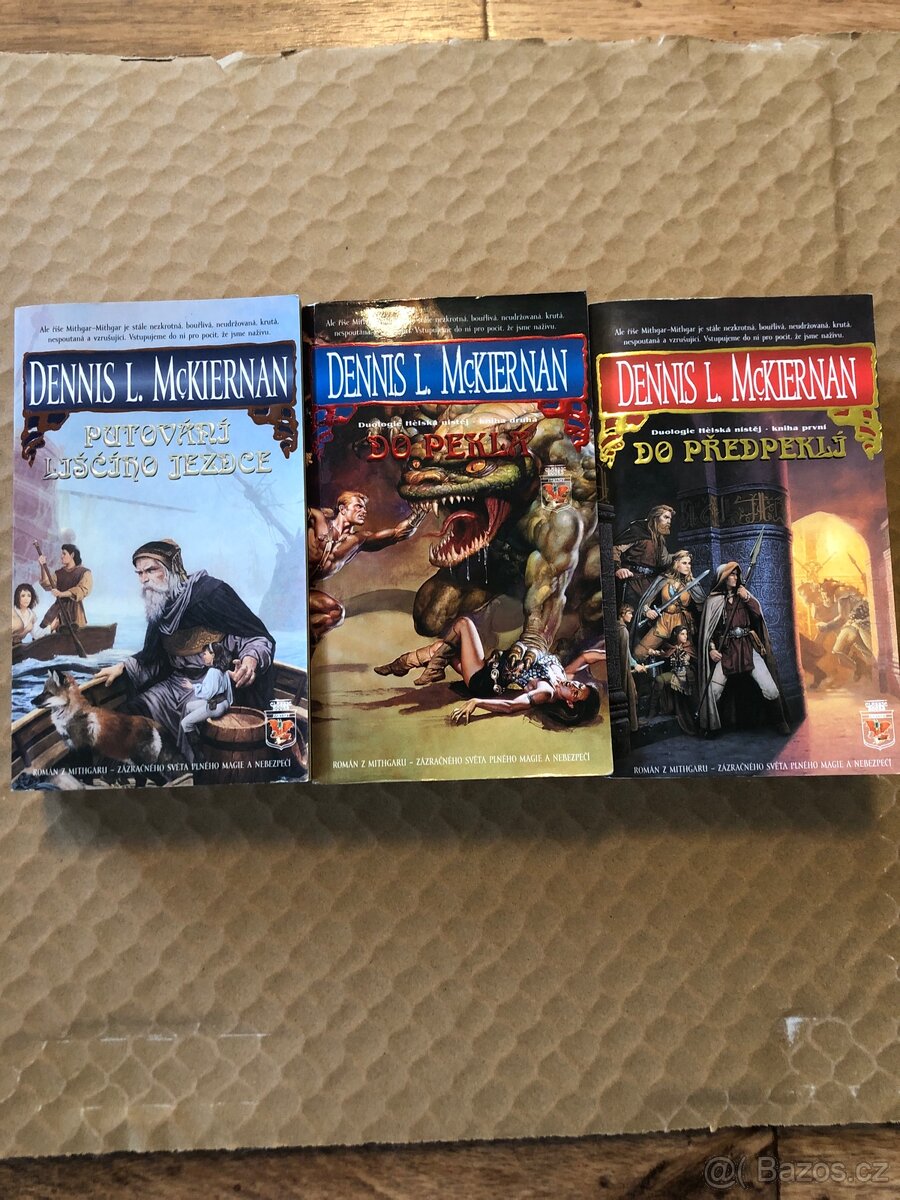 3 knížky od autora Dennis L. McKIERNAN
