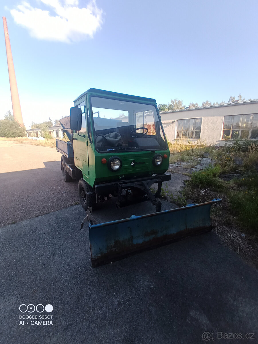 prodám ifa multicar m25 4x4 sypač sněhová radlice