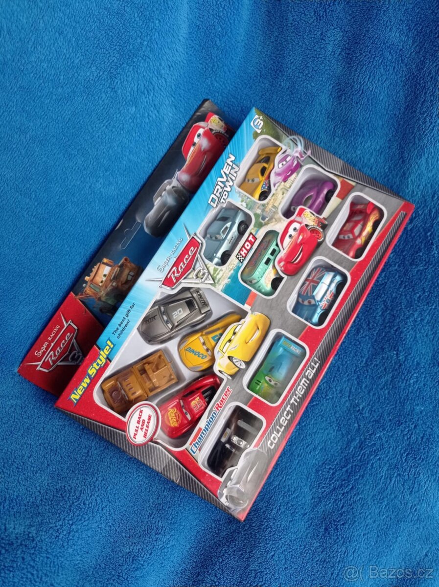 Auta Cars blesk McQueen Burák