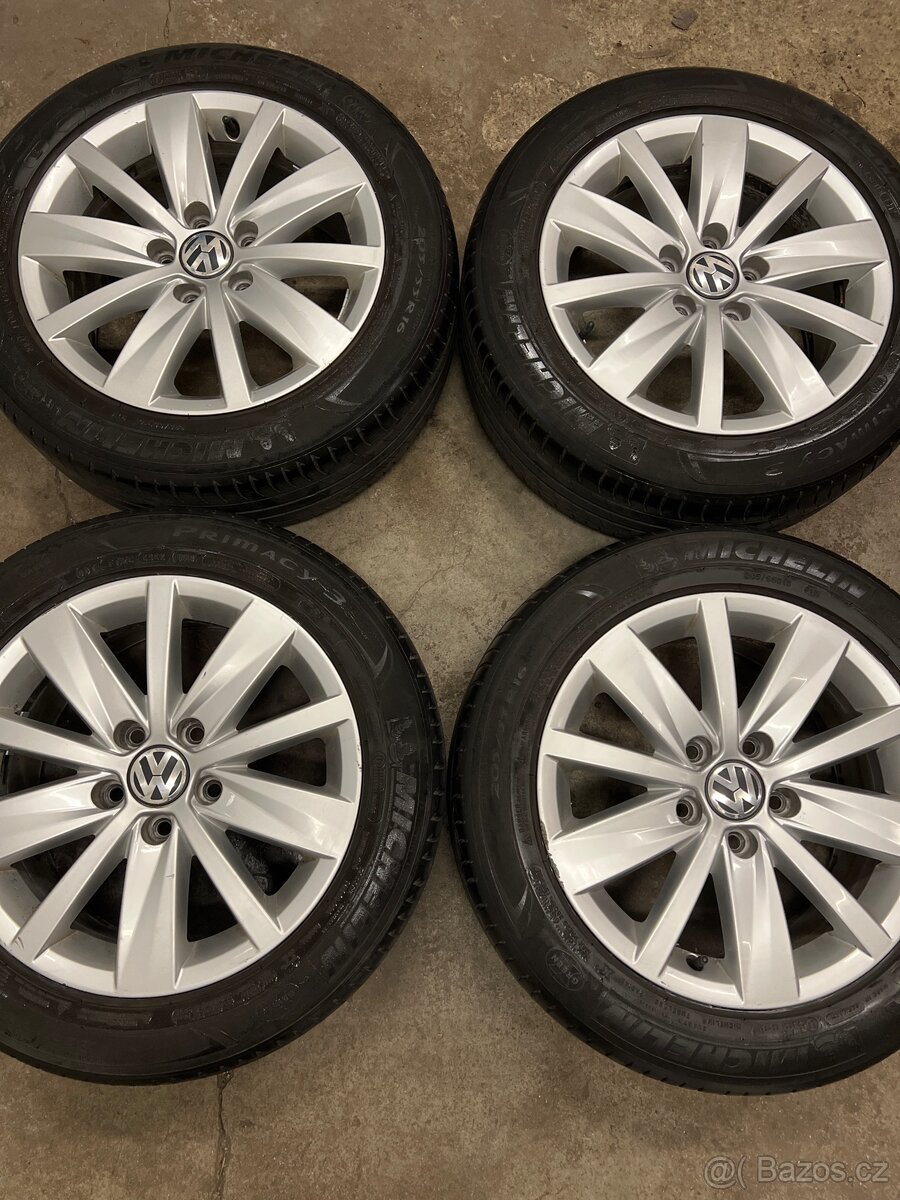 Alu kola Volkswagen Passat, pneu 205/55/16