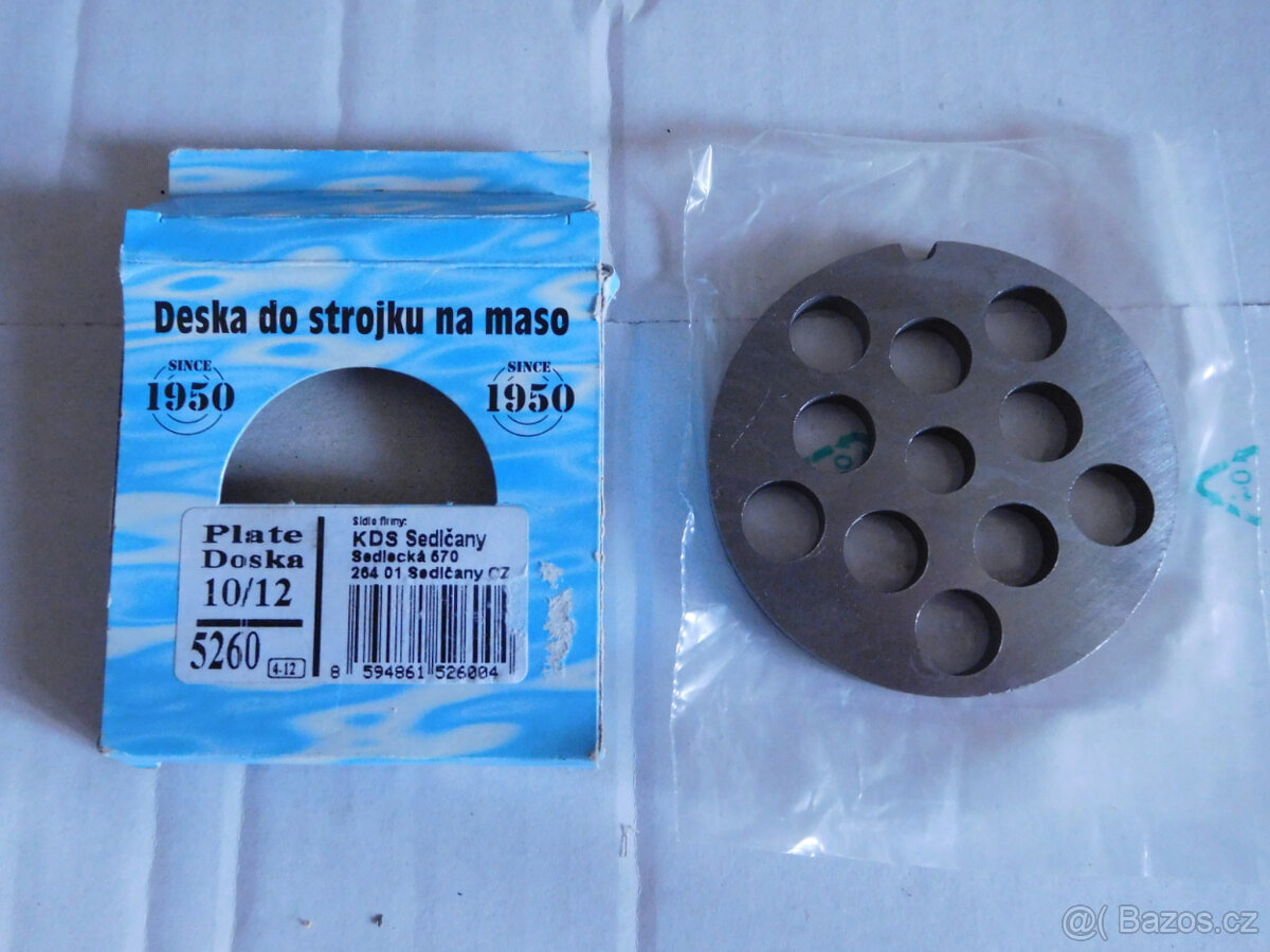 poklice a šajba na mletí