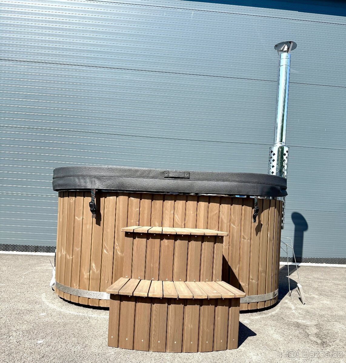 Vířivka Marble čtverec, mramor modrá