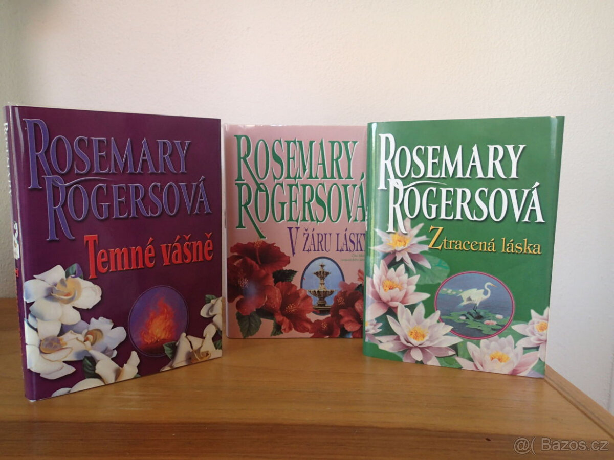 Knižní trilogie od Rosemary Rogersové