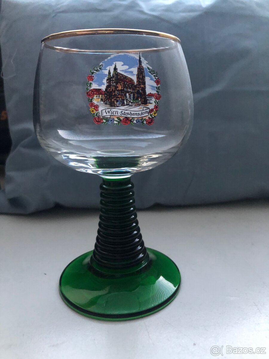 Stará sklenice, pohár