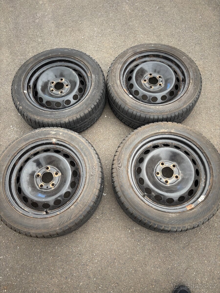 Volvo disky + pneu 205/55 R16
