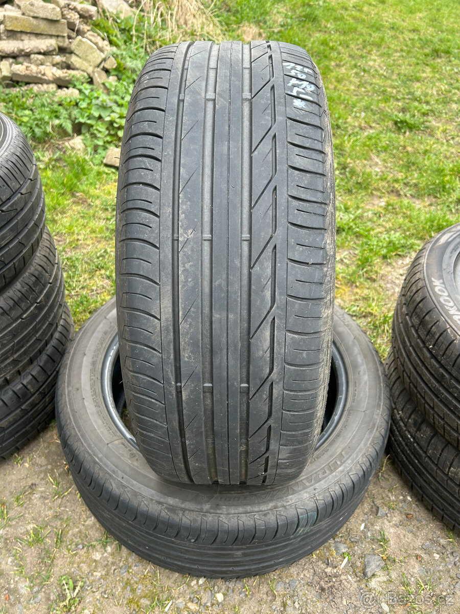 2ks letní pneu Bridgestone 225/50/18