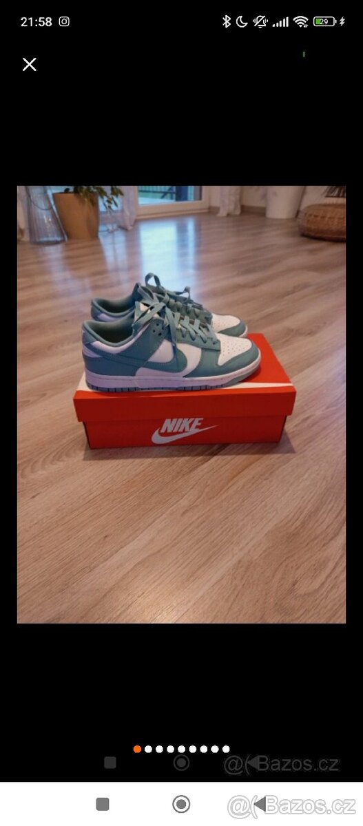 Nike dunk low denim turquoise