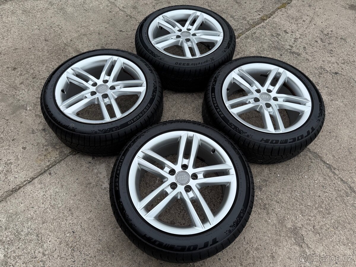 Originální alu kola Audi A6 5x112 R18 - 225/50/18