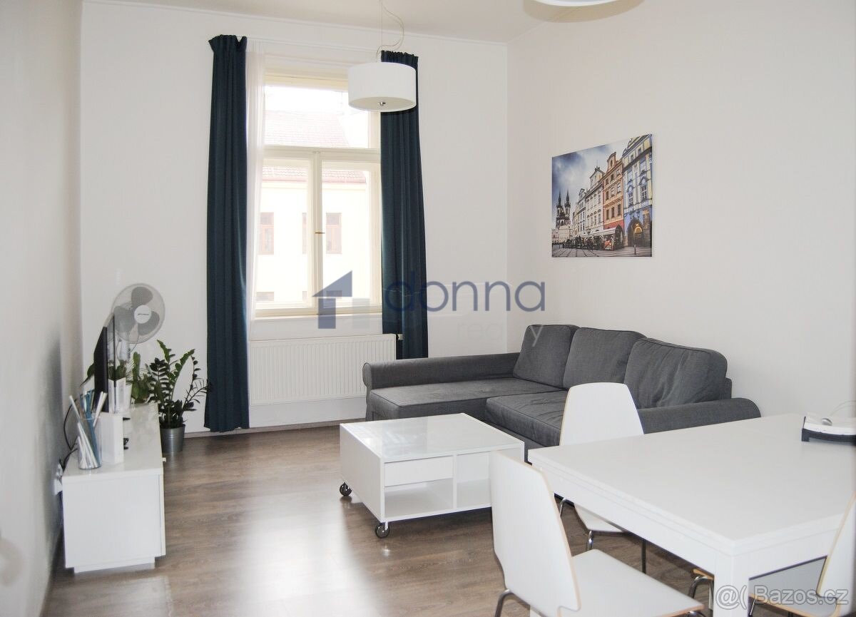 2+kk, 47m2, Praha 3 - Vinohrady, Lucemburská, u metra Jiřího