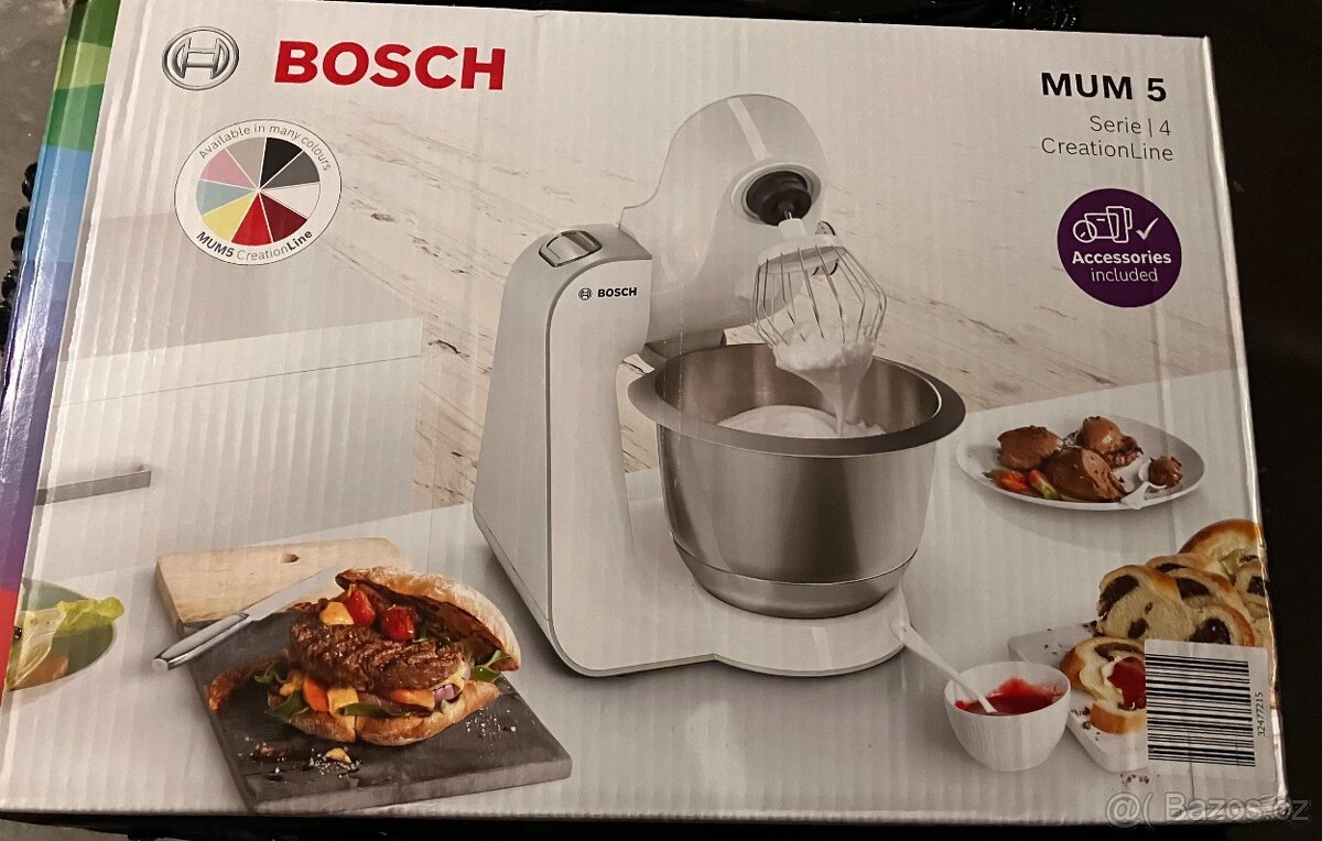 Kuchyňský robot Bosch MUM58364 CreationLine nový