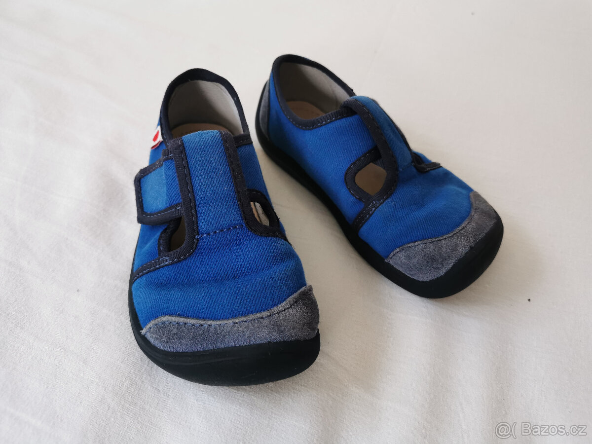 Barefoot přezůvky s flexibilní gumovou podrážkou