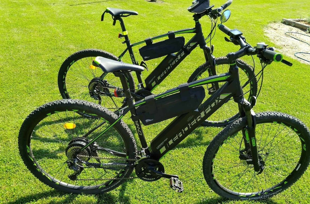 Prodám dvě horská elektrokola. Hydraulické brzdy