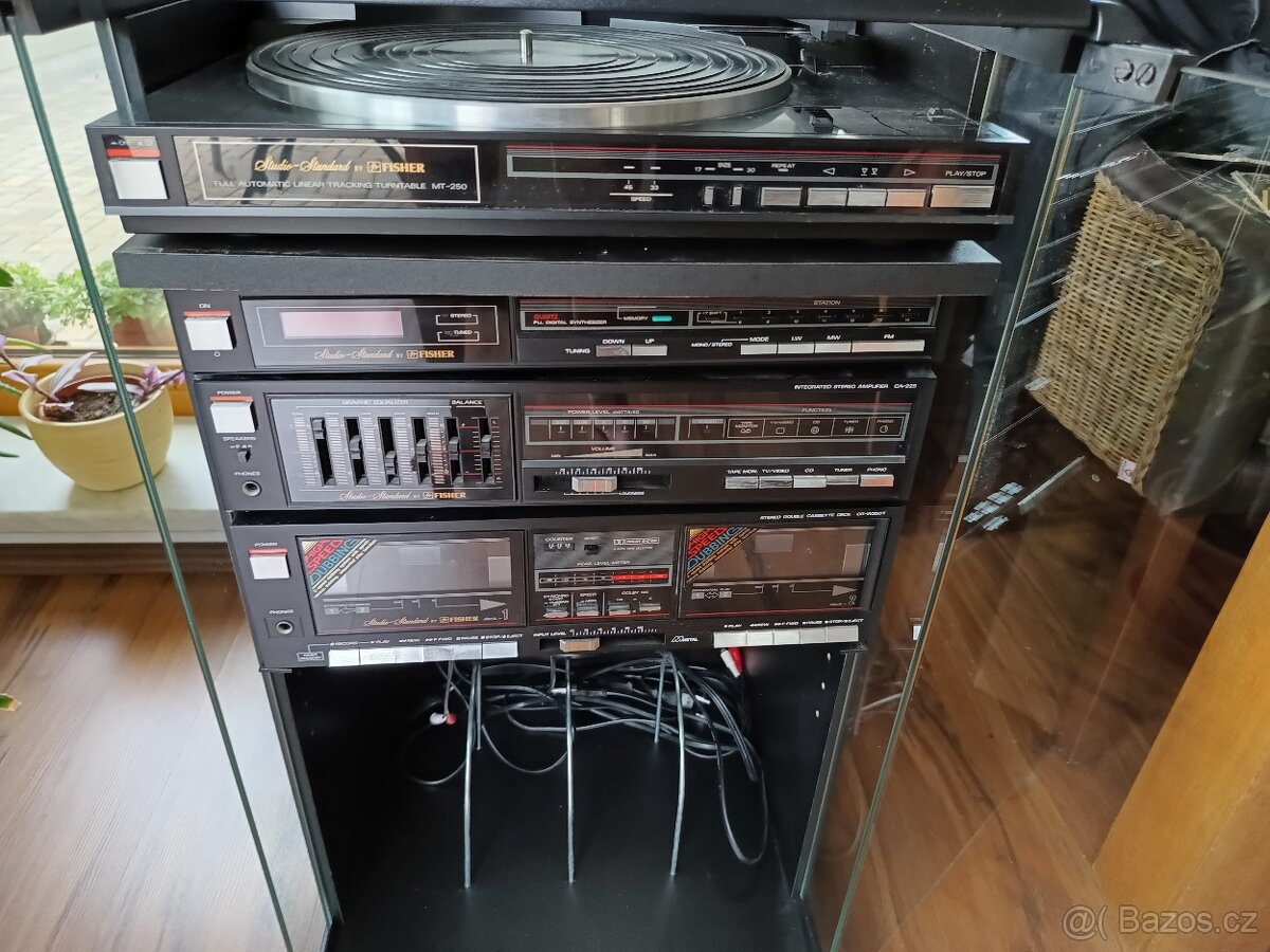 FISHER STUDIO STANDART věž vč.racku a repro