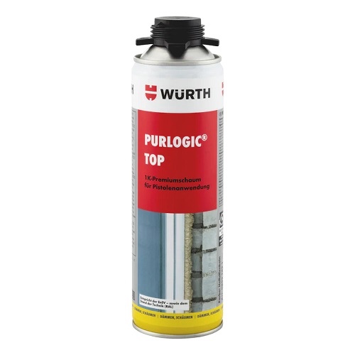 WÜRTH montážní pěna, čistič, silikon, pásky, pytle na odpad