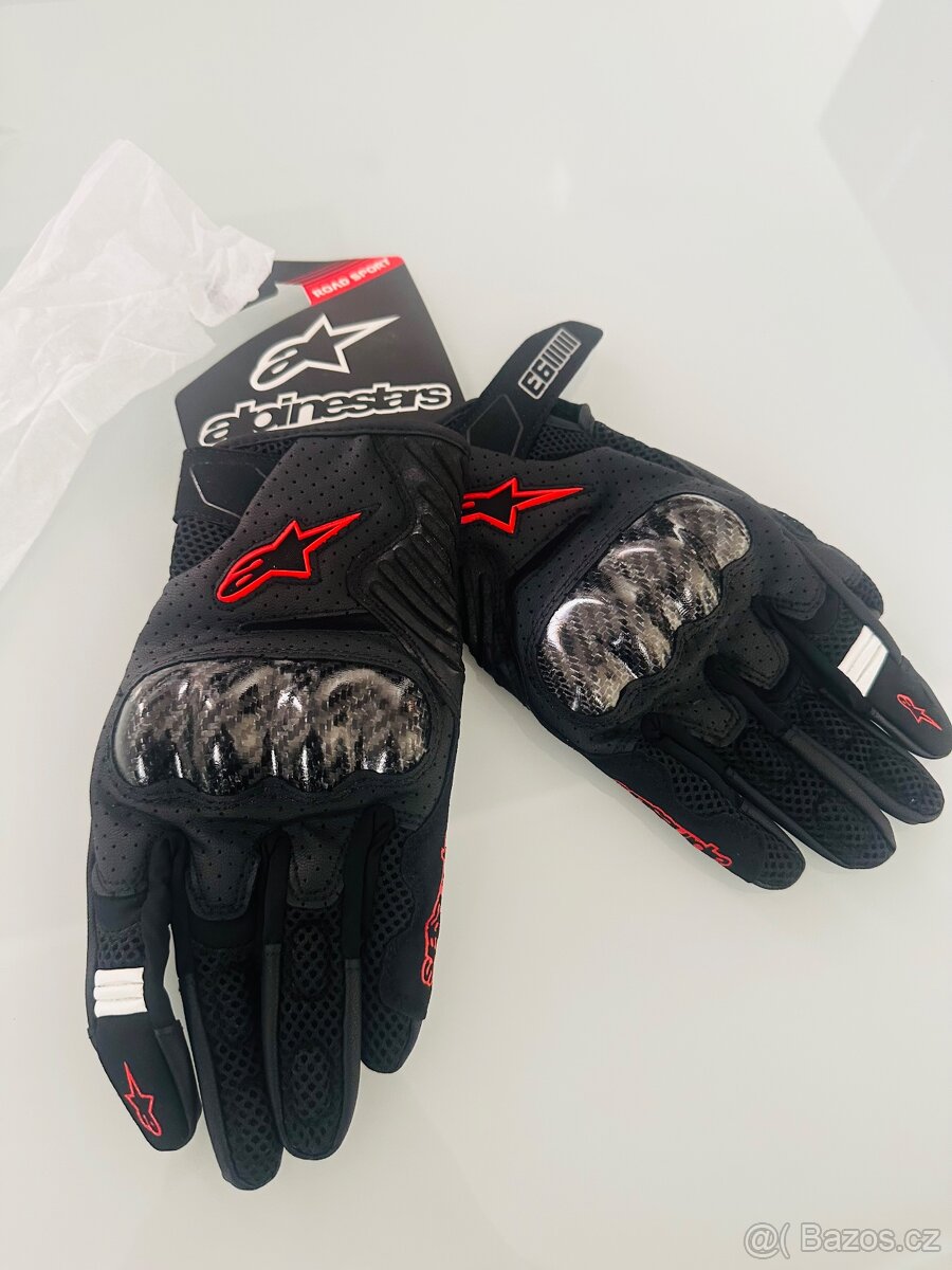 Alpinestars SMX-1 AIR V2 Black/red