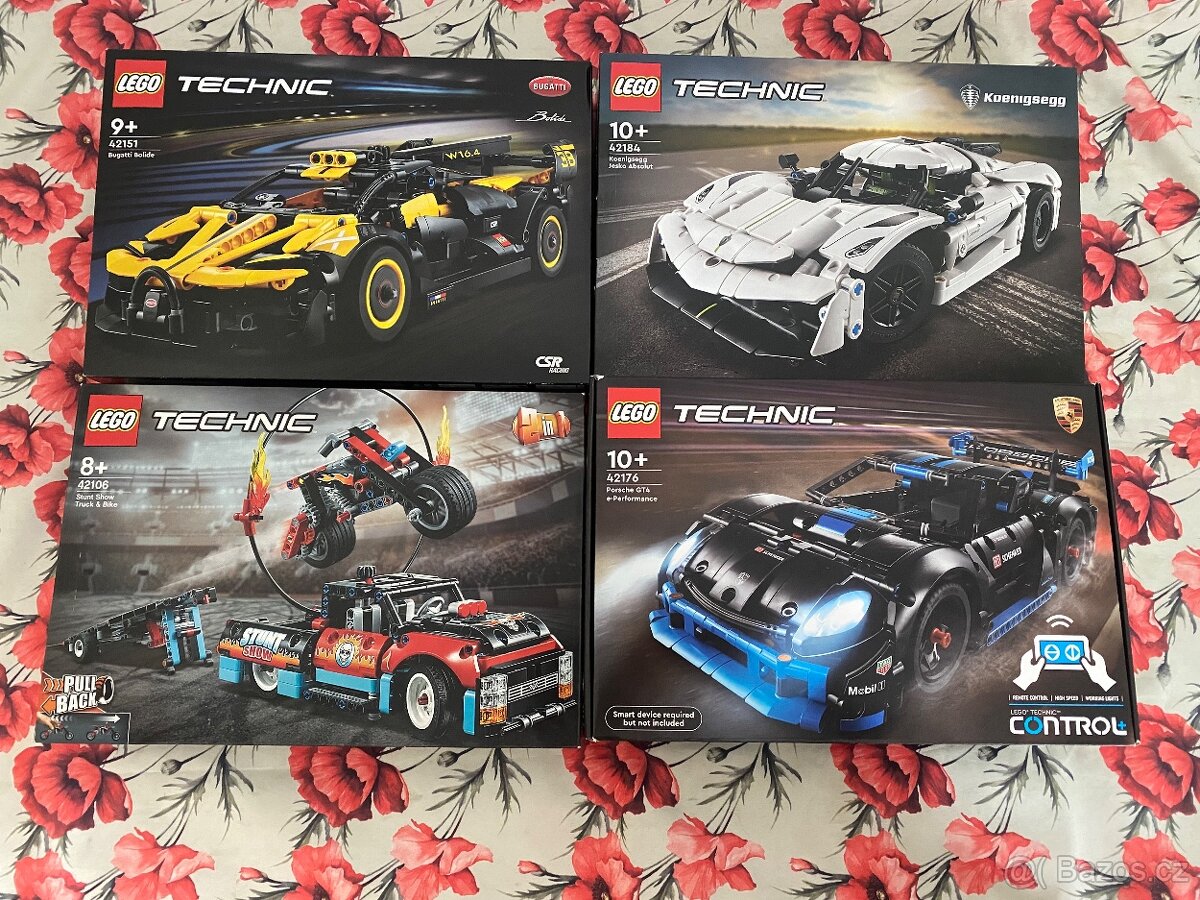 Lego 42151 42184 42106 42176 nové, Nerozbalené