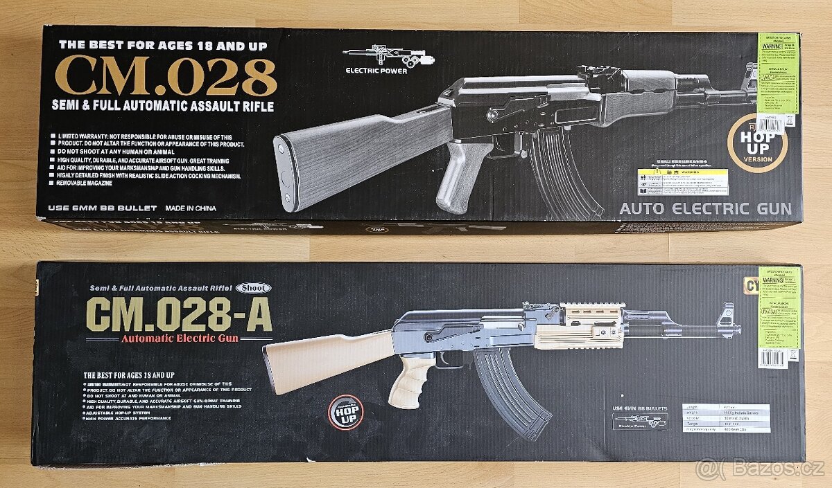 CYMA AK47 elektrická airsoft zbraň (CM.028)  - ZADÁNO