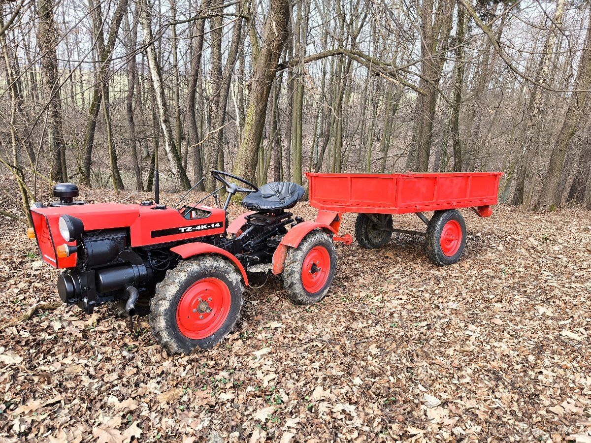Tz-4k-14 malotraktor 4x4