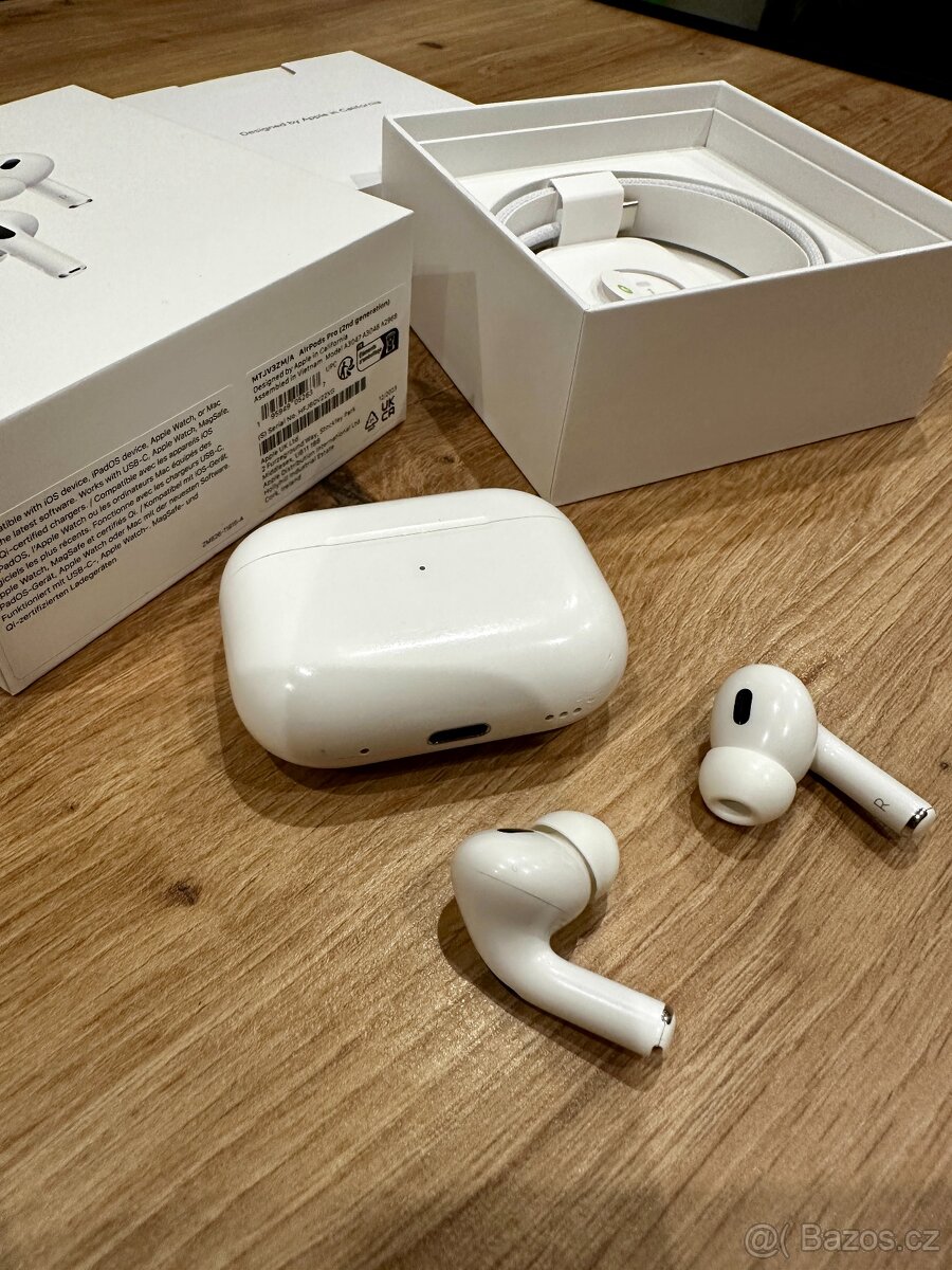 🎧 Apple AirPods Pro 2. generace (USB-C) – plně funkční