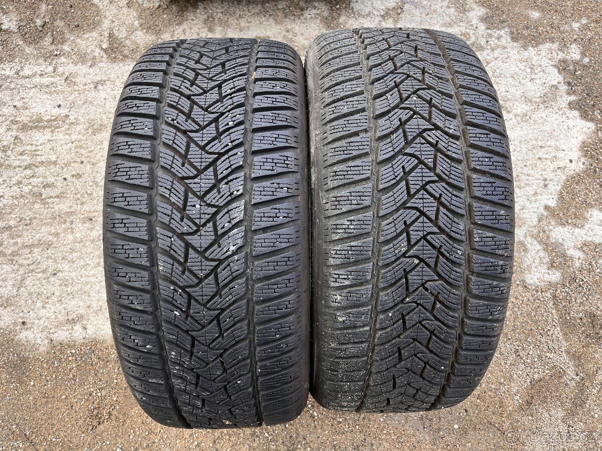 2x 225/40R18 DUNLOP WINTERSPORT 5, ZIMNÍ, 97% VZORKU