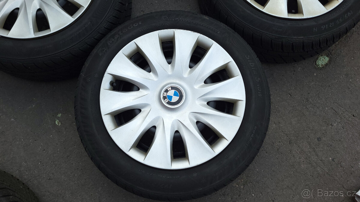 Zánovní zimní kola 16" 5x120 BMW řady 1 (F20/F21)
