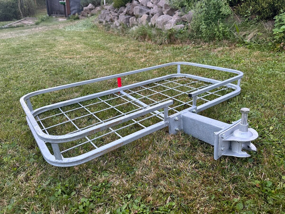 NOSIČ NA TAŽNÉ ZAŘÍZENÍ + ŠROUBOVÝ PEVNÝ DRŽÁK