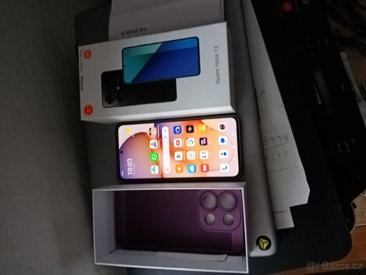 Prodám Xiaomi Redmi Note 13 6 giga ram 128 uložiště  ve výbo