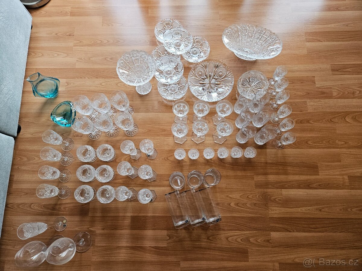 Brousene sklo Bohemia