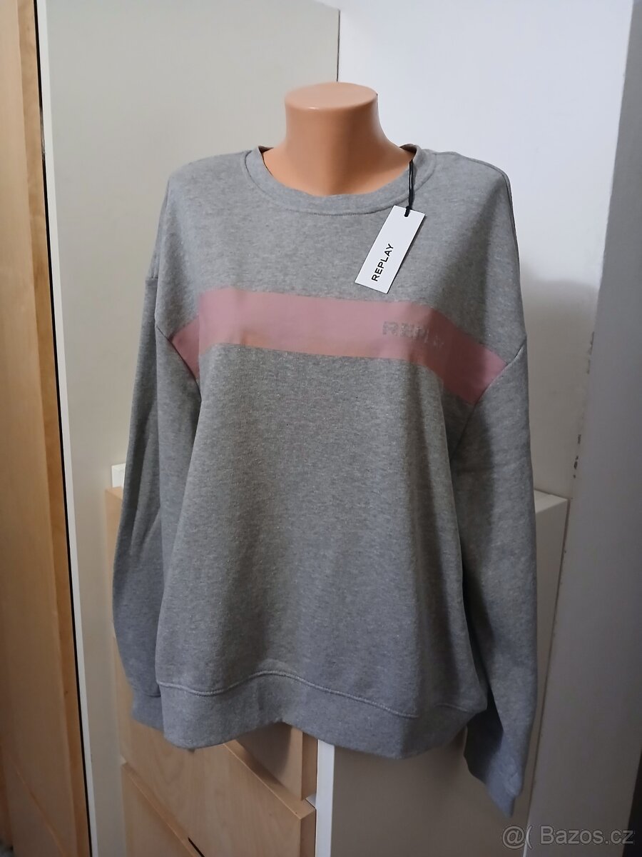 Volná mikina Replay vel. univerzální nová