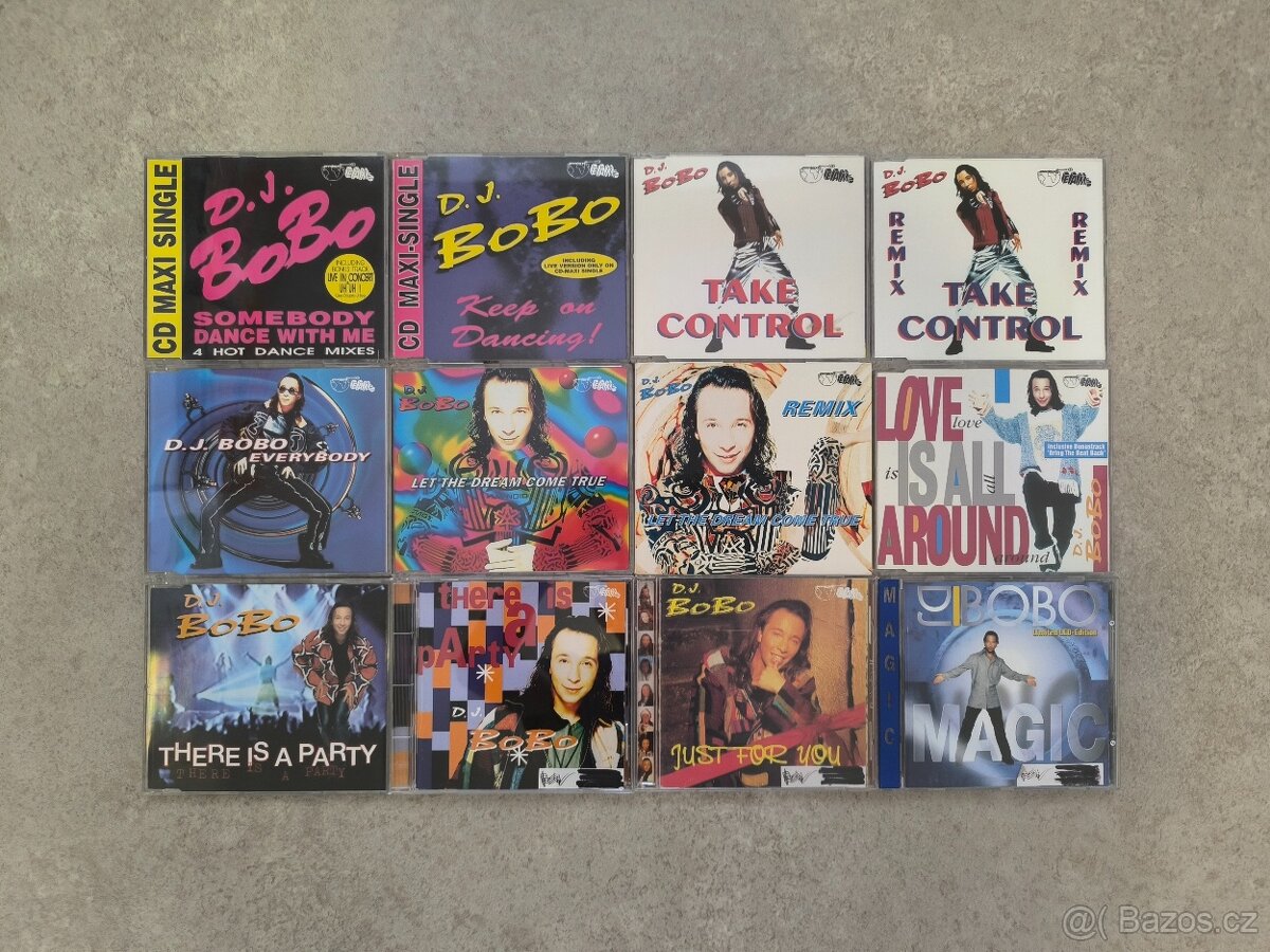 DJ BOBO - Alba a maxi singly (12 ks)