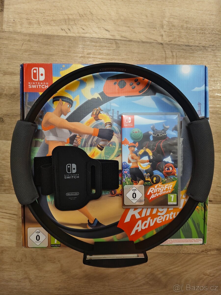 Ring fit adventure na Nintendo switch