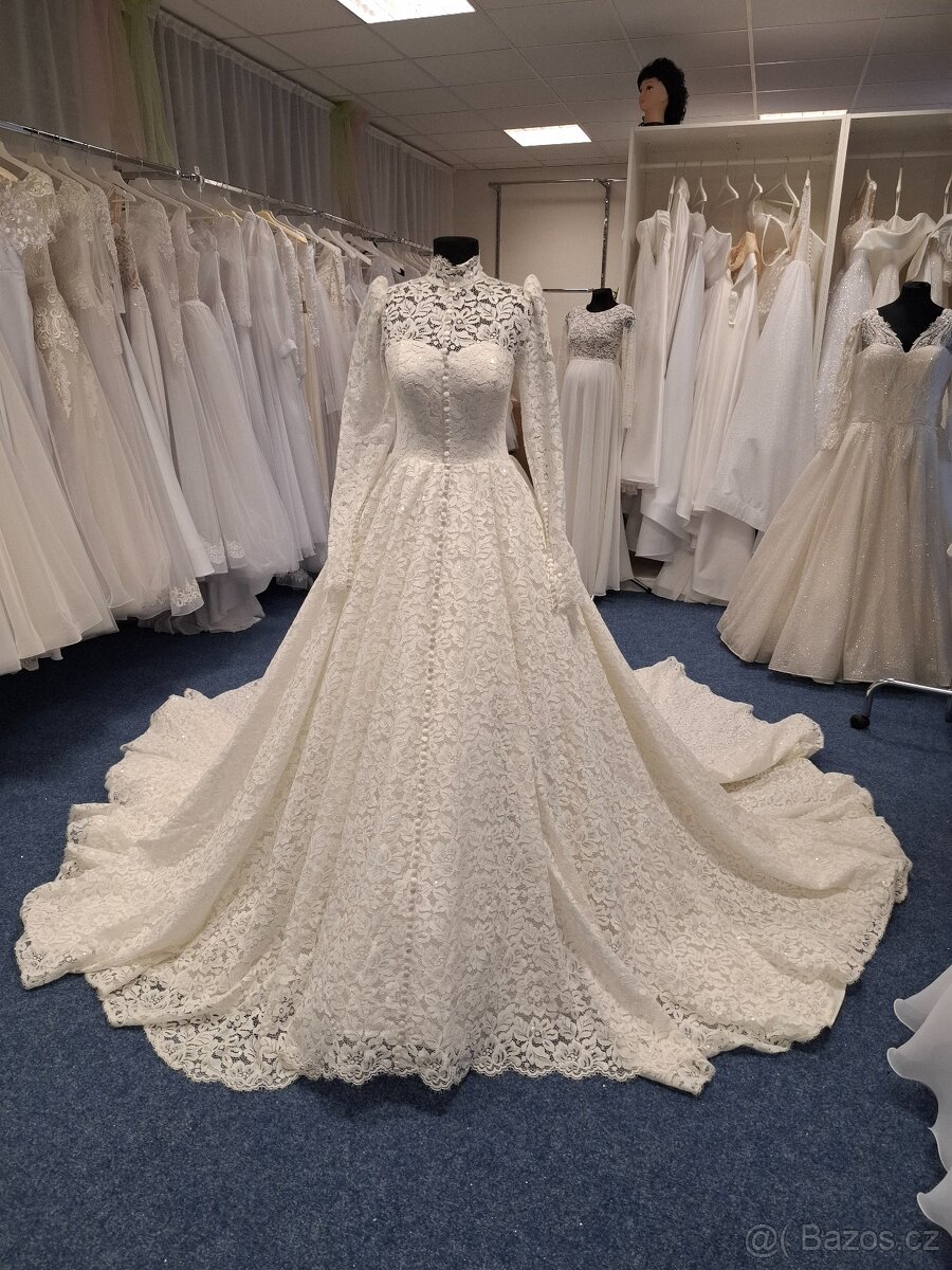 Svatebni saty velikost 38