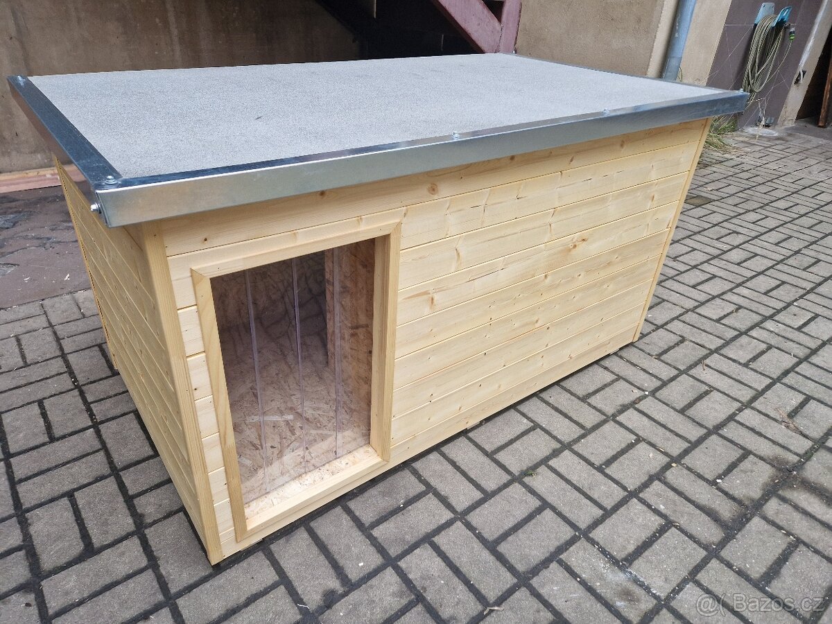 Zateplená psí bouda