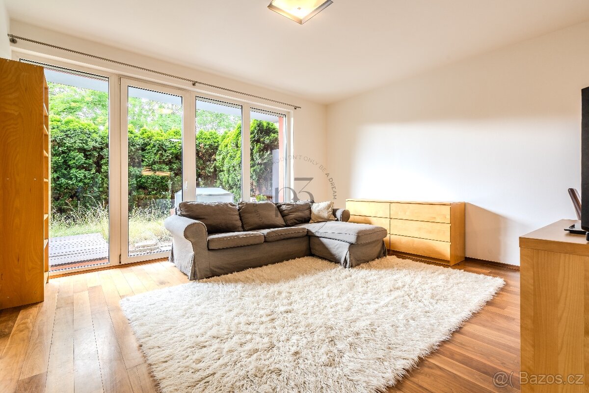 Pronájem 2kk, 50m2, předzahrádka, Praha - Čimice