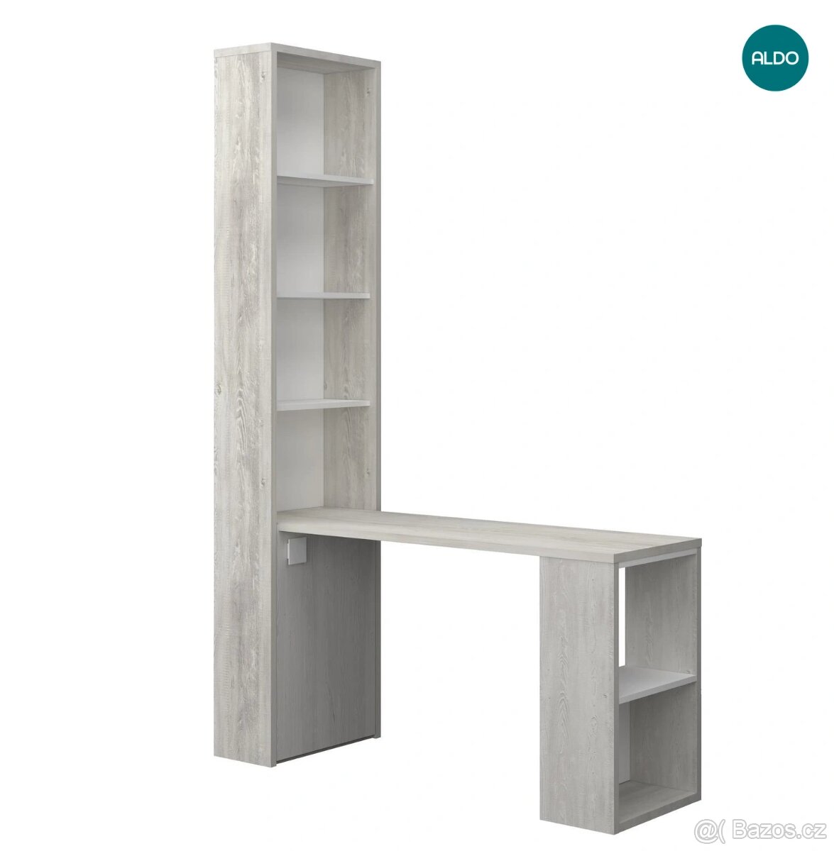 ALDO psací stůl s policemi