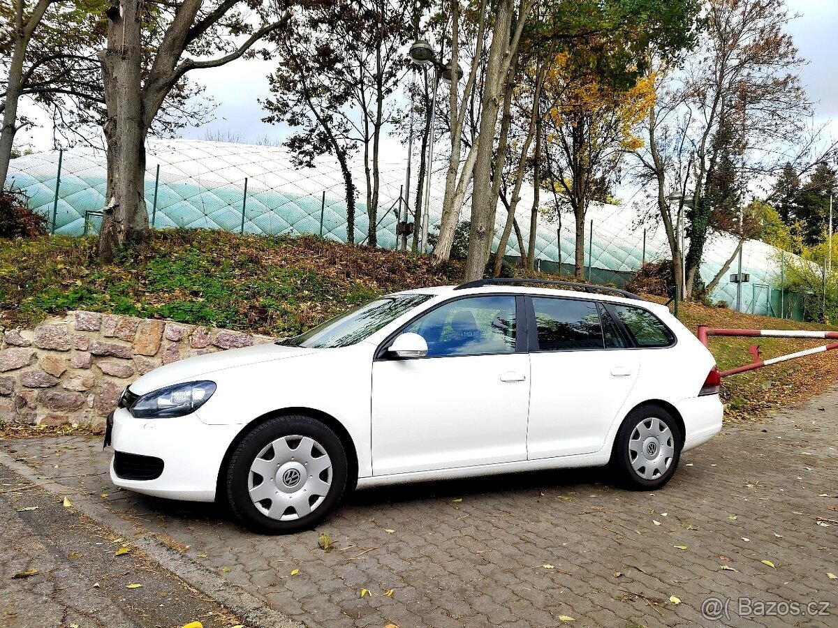 VW GOLF 6 1.2tsi 63KW , nová stk , rok 2012
