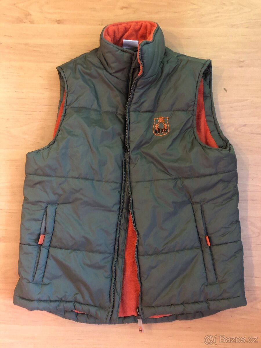 teplá chlapecká vesta Alive vel. 164