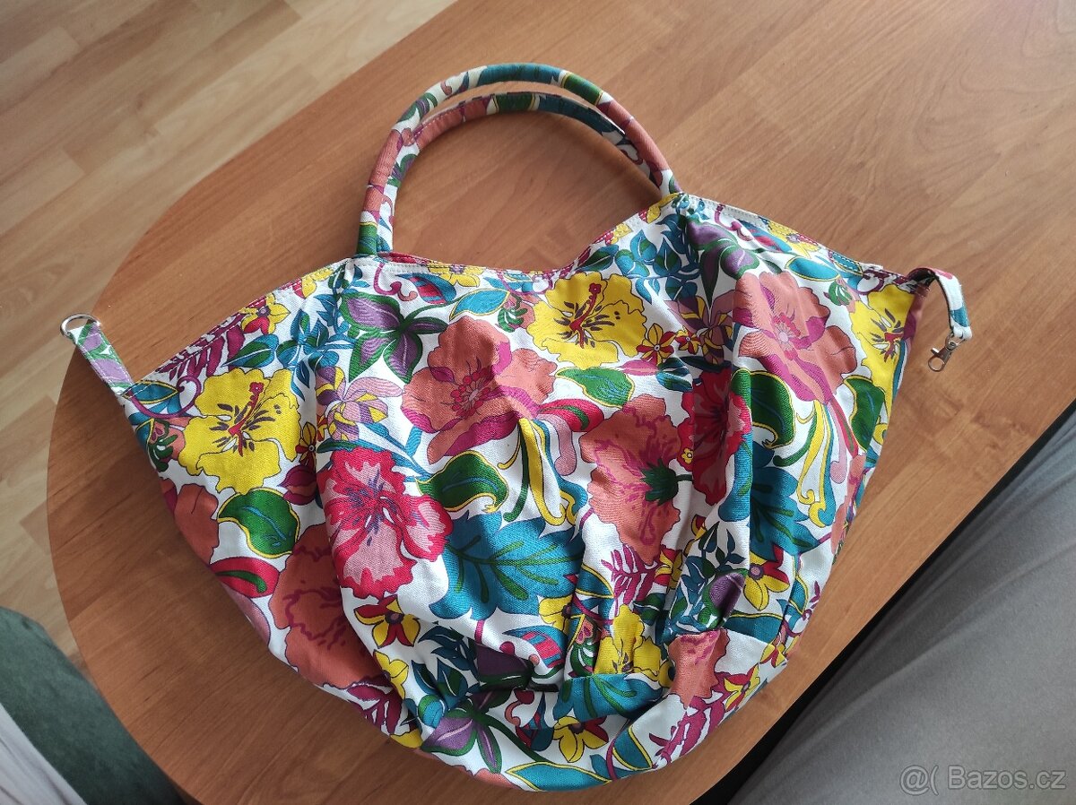 Bavlněna velká letní taska