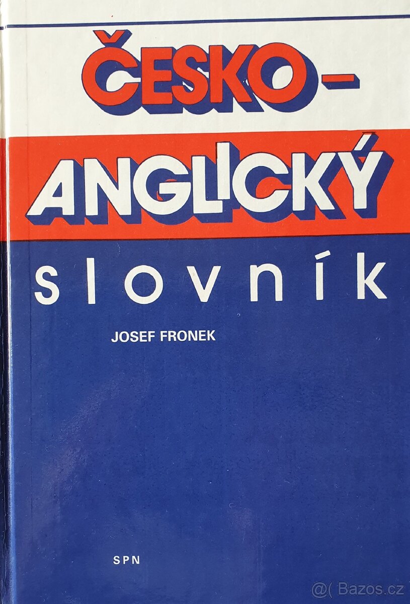 Česko - anglický slovník
