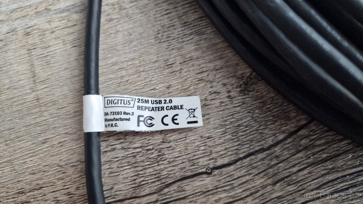 USB kabel Digitus 25m