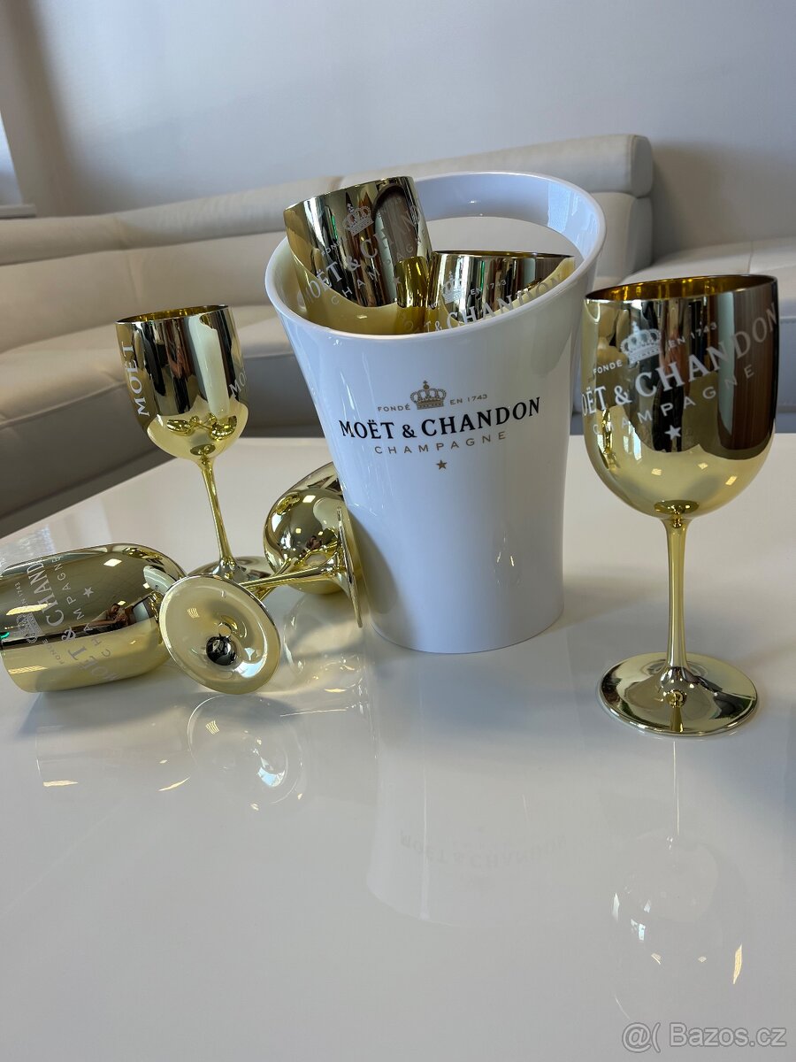 Moët&Chandon skleničky GOLD