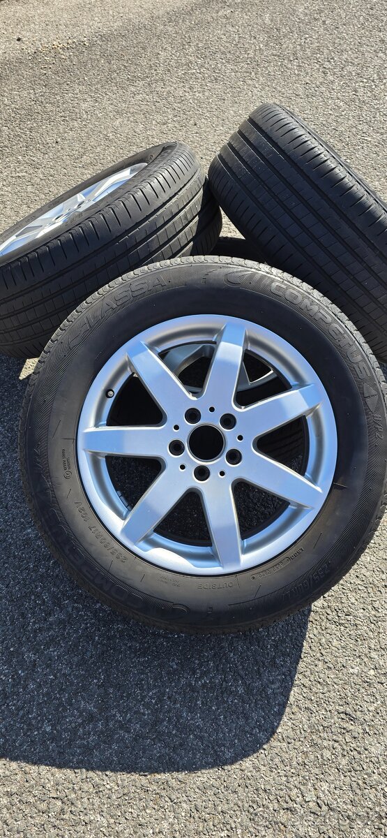 Prodam originální letní kola na Mercedes GLK 5x112 R17