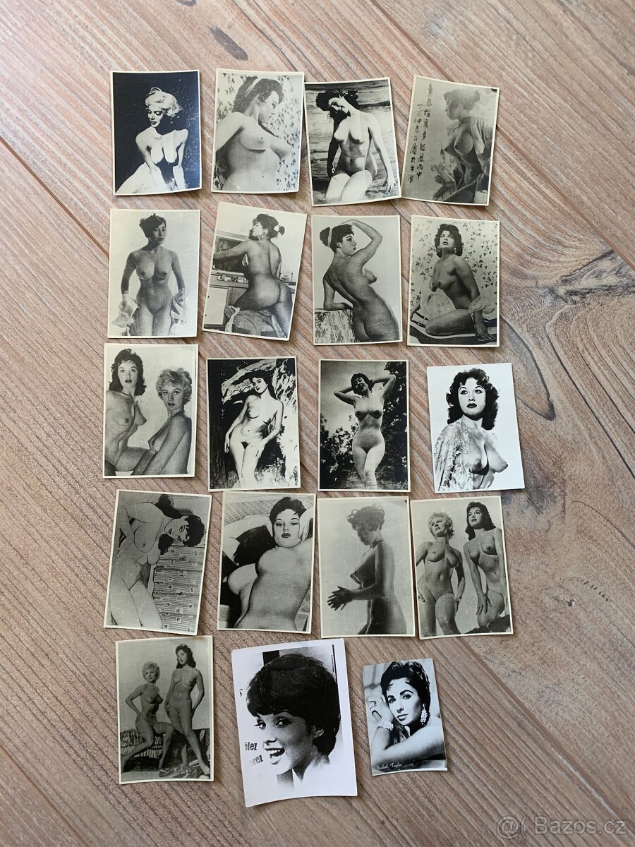 Staré akty fotografie starší než 1957